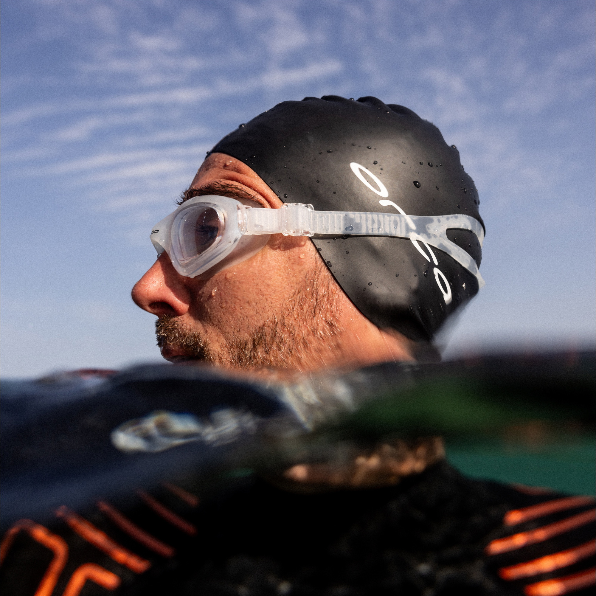 2026 Orca Silicone Swim Cap DVA00050 - Black